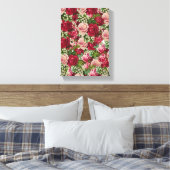 Stretched Canvas Print Moederdag Floral (Insitu (Slaapkamer))