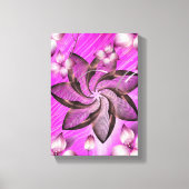 Stretched Canvas Print Moederdag Floral (Voorkant)