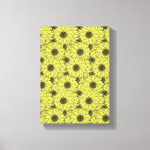 Stretched Canvas Print Moederdag Floral (Voorkant)