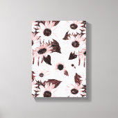 Stretched Canvas Print Moederdag Floral (Voorkant)
