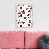 Stretched Canvas Print Moederdag Floral (Insitu (Woonkamer))