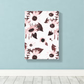 Stretched Canvas Print Moederdag Floral (Insitu (Houten vloer))