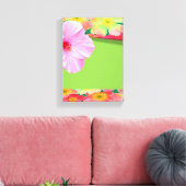 Stretched Canvas Print Moederdag Floral (Insitu (Woonkamer))