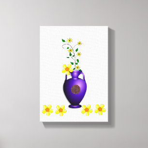 Stretched Canvas Print Moederdag Floral