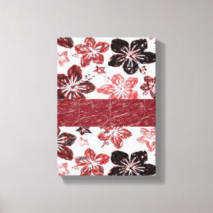 Stretched Canvas Print Moederdag Floral