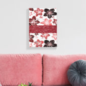 Stretched Canvas Print Moederdag Floral (Insitu (Woonkamer))