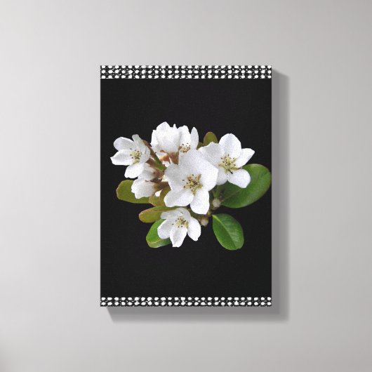 Stretched Canvas Print Moederdag Floral (Voorkant)