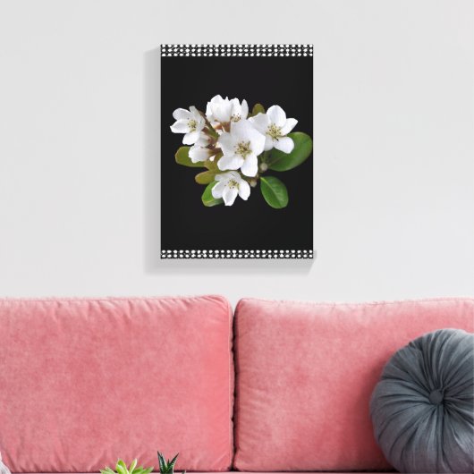 Stretched Canvas Print Moederdag Floral (Insitu (Woonkamer))