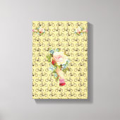 Stretched Canvas Print Moederdag Floral (Voorkant)