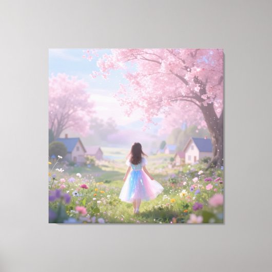 Stretched Canvas Print quiet Beauty (Voorkant)