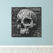 Stretched Canvas Print Rebellion 78 Art (Insitu (Houten vloer))
