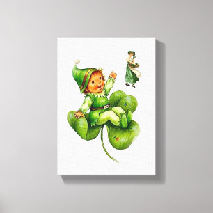 Stretched Canvas print St. Patrick's Day