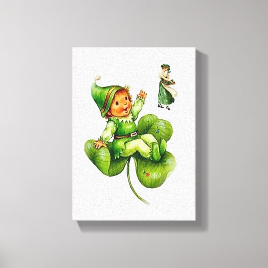 Stretched Canvas print St. Patrick's Day (Voorkant)