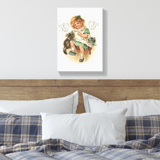 Stretched Canvas print St. Patrick's Day (Insitu (Slaapkamer))