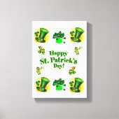 Stretched Canvas print St. Patrick's Day (Voorkant)