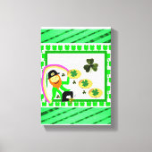 Stretched Canvas print St. Patrick's Day (Voorkant)