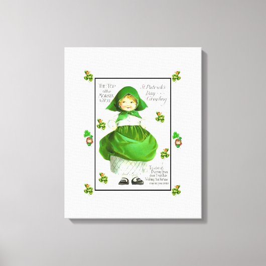 Stretched Canvas print St. Patrick's Day (Voorkant)