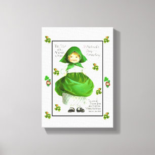 Stretched Canvas print St. Patrick's Day