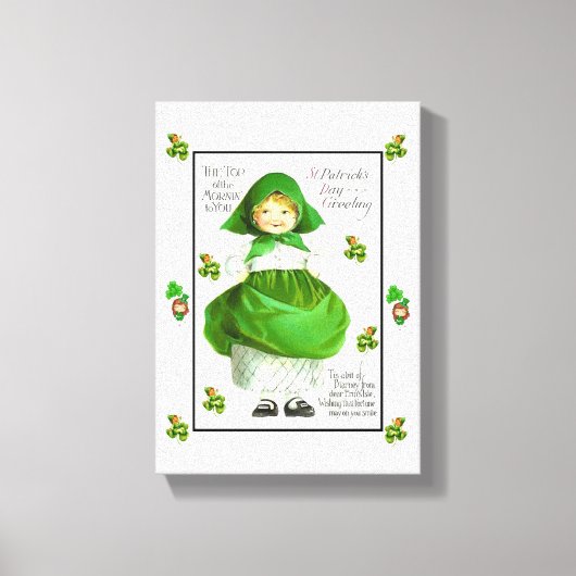 Stretched Canvas print St. Patrick's Day (Voorkant)