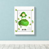 Stretched Canvas print St. Patrick's Day (Insitu (Houten vloer))