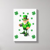 Stretched Canvas print St. Patrick's Day (Voorkant)