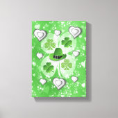 Stretched Canvas print St. Patrick's Day (Voorkant)