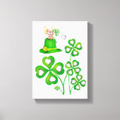 Stretched Canvas print St. Patrick's Day (Voorkant)