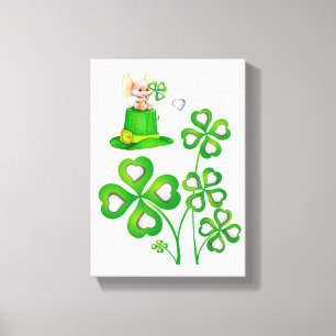 Stretched Canvas print St. Patrick's Day