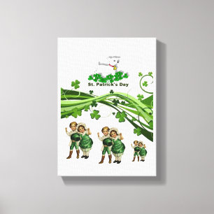 Stretched Canvas print St. Patrick's Day