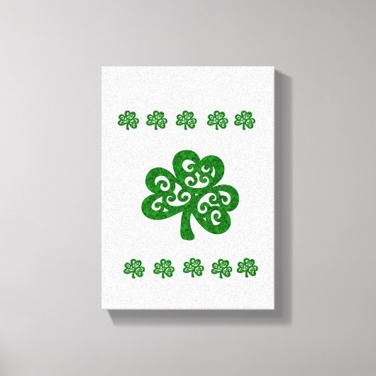 Stretched Canvas print St. Patrick's Day (Voorkant)