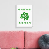 Stretched Canvas print St. Patrick's Day (Insitu (Woonkamer))