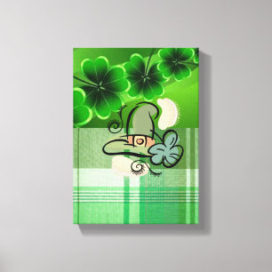 Stretched Canvas print St. Patrick's Day