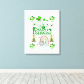Stretched Canvas print St. Patrick's Day (Insitu (Houten vloer))