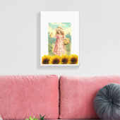 Stretched Canvas print St. Patrick's Day (Insitu (Woonkamer))