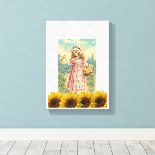 Stretched Canvas print St. Patrick's Day (Insitu (Houten vloer))