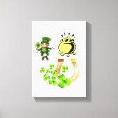 Stretched Canvas print St. Patrick's Day (Voorkant)