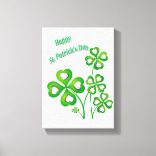 Stretched Canvas print St. Patrick's Day