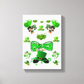 Stretched Canvas print St. Patrick's Day (Voorkant)