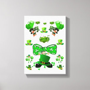 Stretched Canvas print St. Patrick's Day