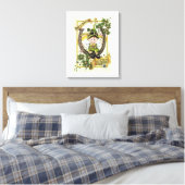 Stretched Canvas print St. Patrick's Day (Insitu (Slaapkamer))