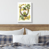 Stretched Canvas print St. Patrick's Day (Insitu (Slaapkamer))