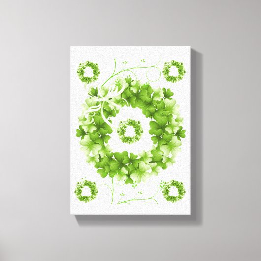 Stretched Canvas print St. Patrick's Day (Voorkant)