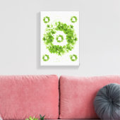 Stretched Canvas print St. Patrick's Day (Insitu (Woonkamer))