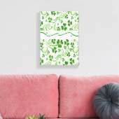 Stretched Canvas print St. Patrick's Day (Insitu (Woonkamer))