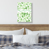Stretched Canvas print St. Patrick's Day (Insitu (Slaapkamer))