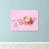 Stretched Canvas print 'STL #1' (Insitu (Houten vloer))