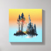 Stretched Canvas Print - Strand (Voorkant)