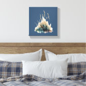 Stretched Canvas Print - Struiken (Insitu (Slaapkamer))