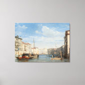 Stretched Canvas Print the frand canal (Voorkant)
