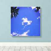 Stretched Canvas Print. Uit in de Natuur (Insitu (Houten vloer))